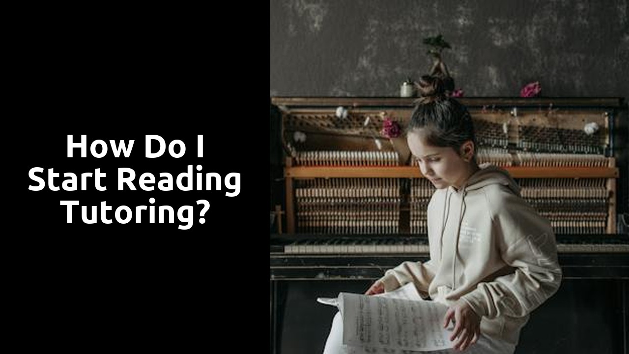 How do I start reading tutoring?