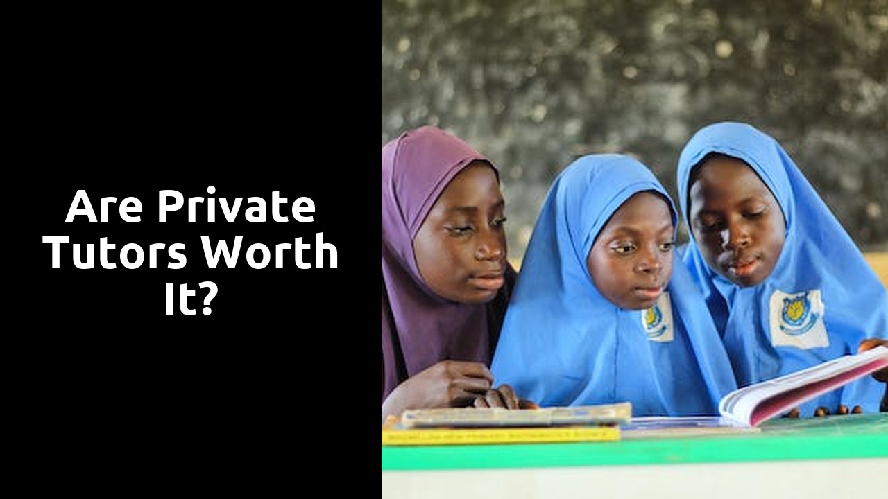 Are private tutors worth it?